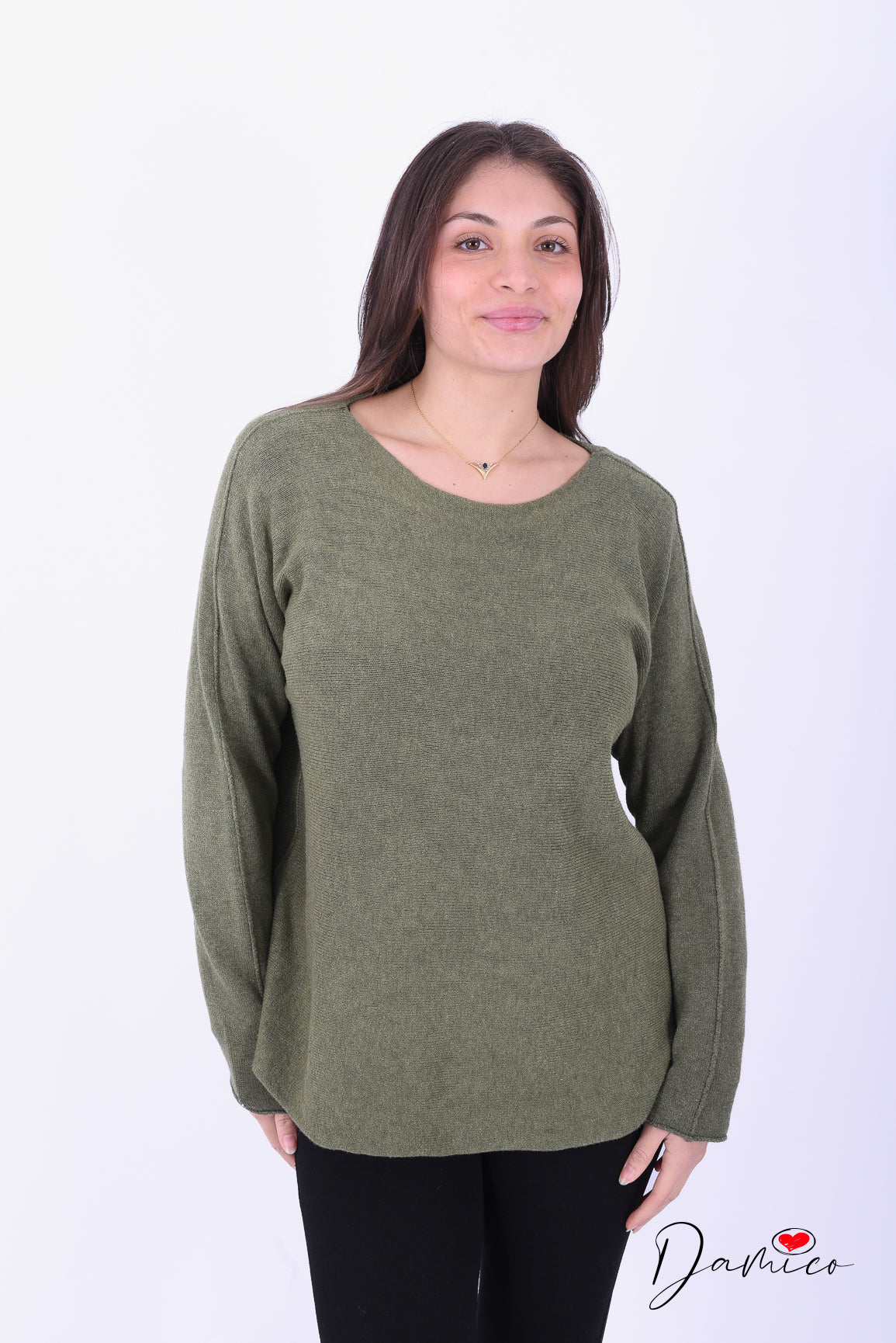 Maglia maglina scollo a barca