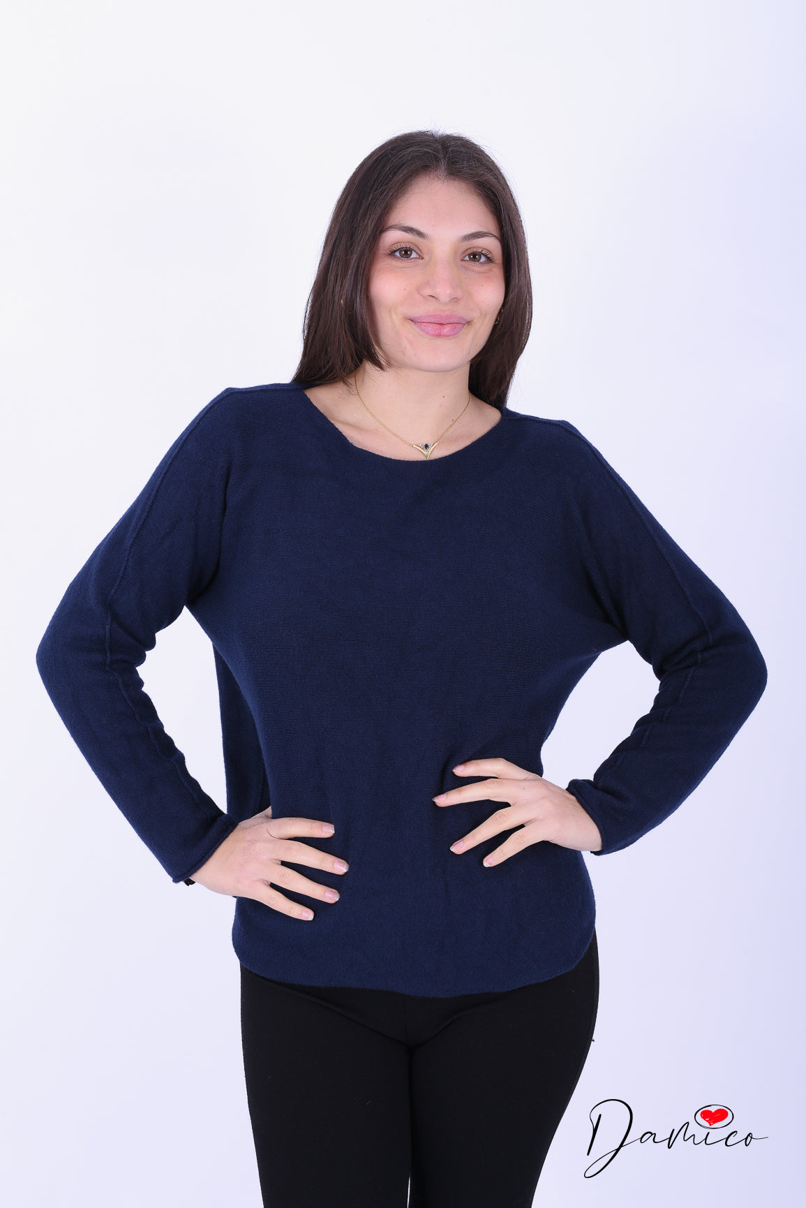 Maglia maglina scollo a barca