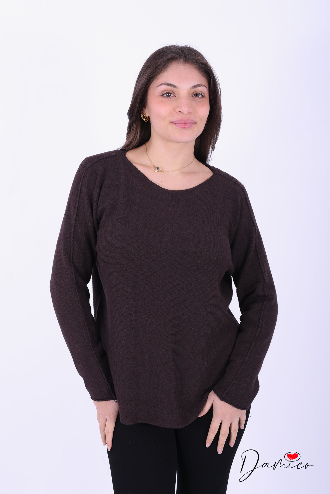 Maglia maglina scollo a barca