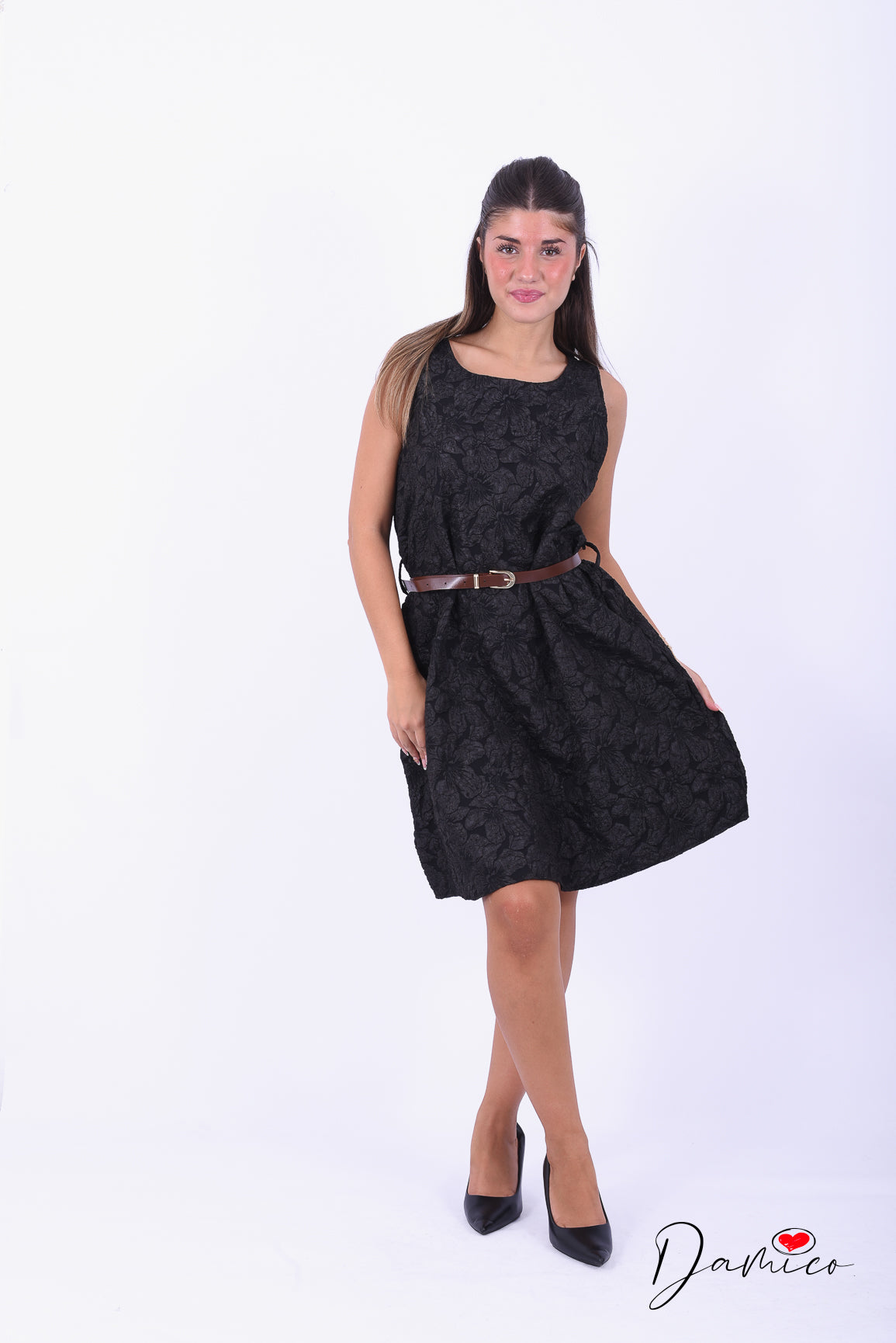Vestitino jacquard cloqué