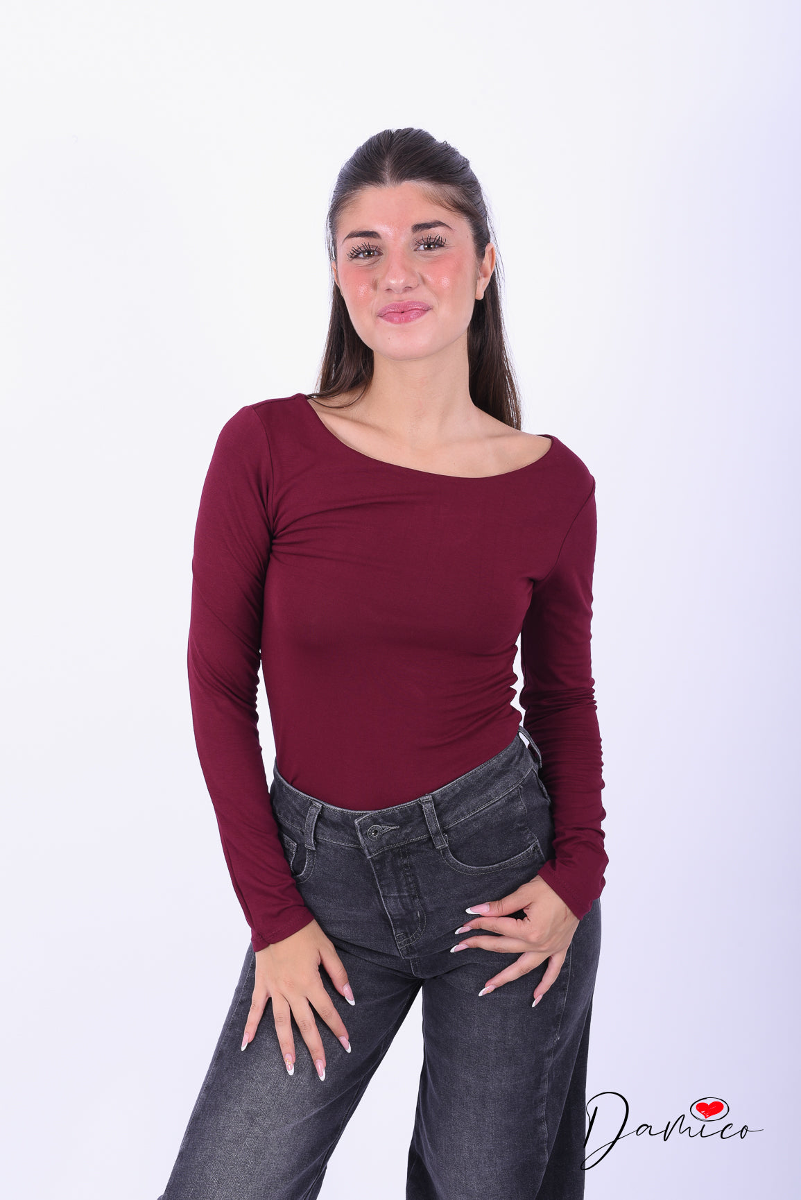 Maglia basic slim - Tondo