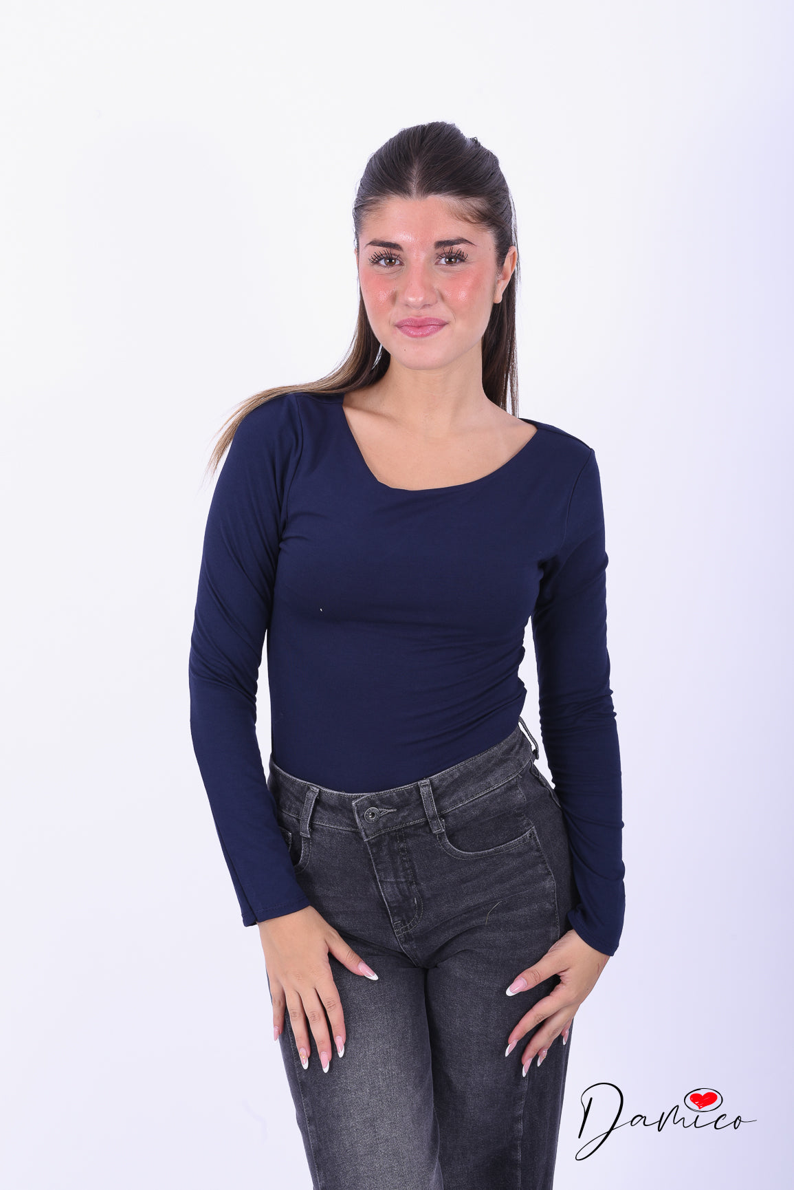 Maglia basic slim - Tondo