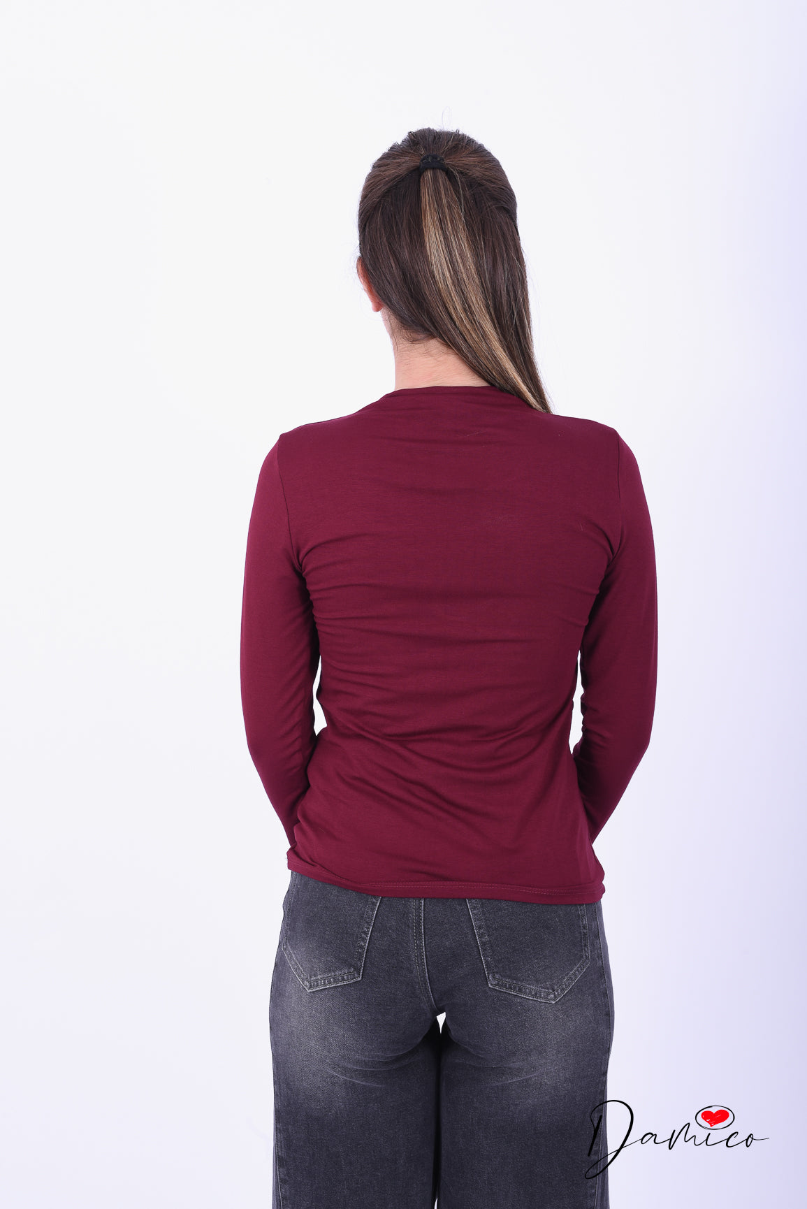 Maglia basic slim - Lupetto