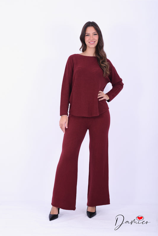 Coordinato maglia girocollo