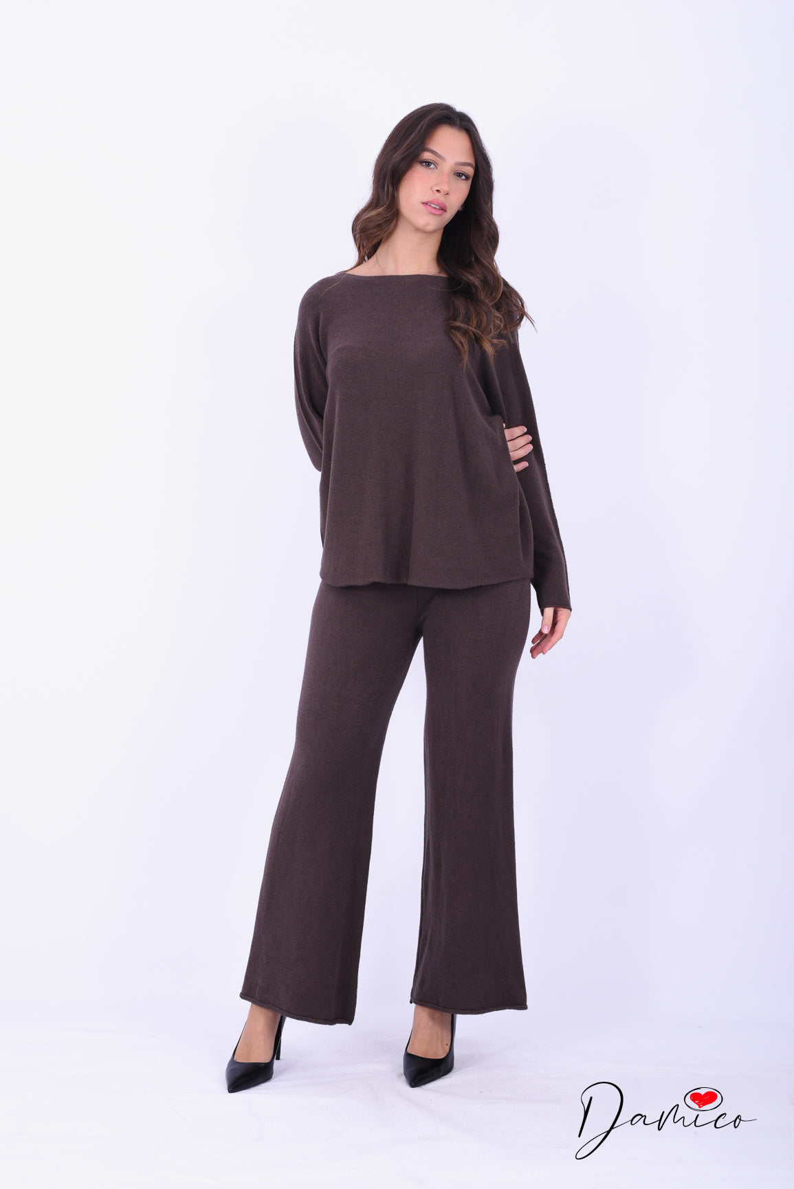 Coordinato maglia girocollo