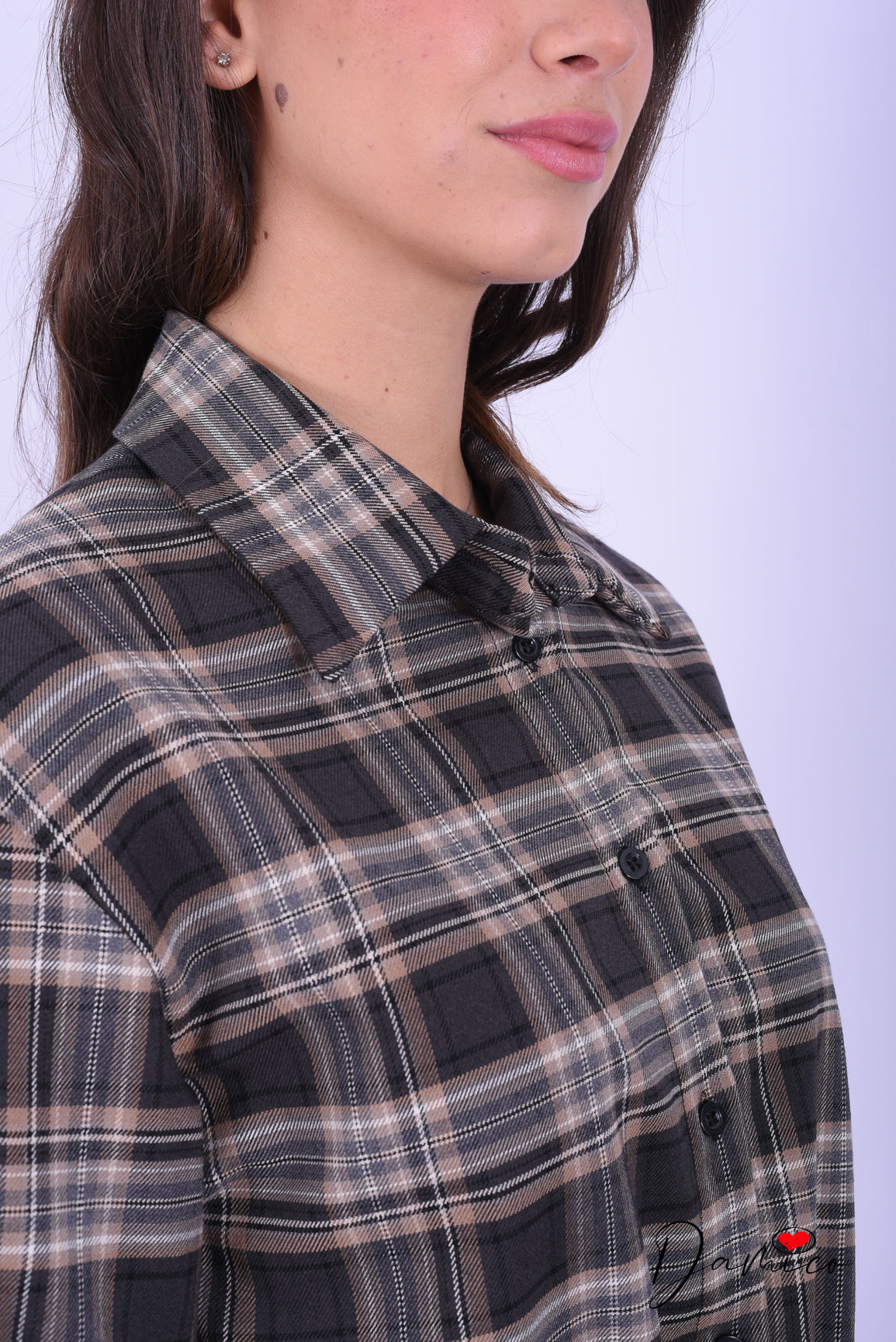 Camicia nodo Tartan