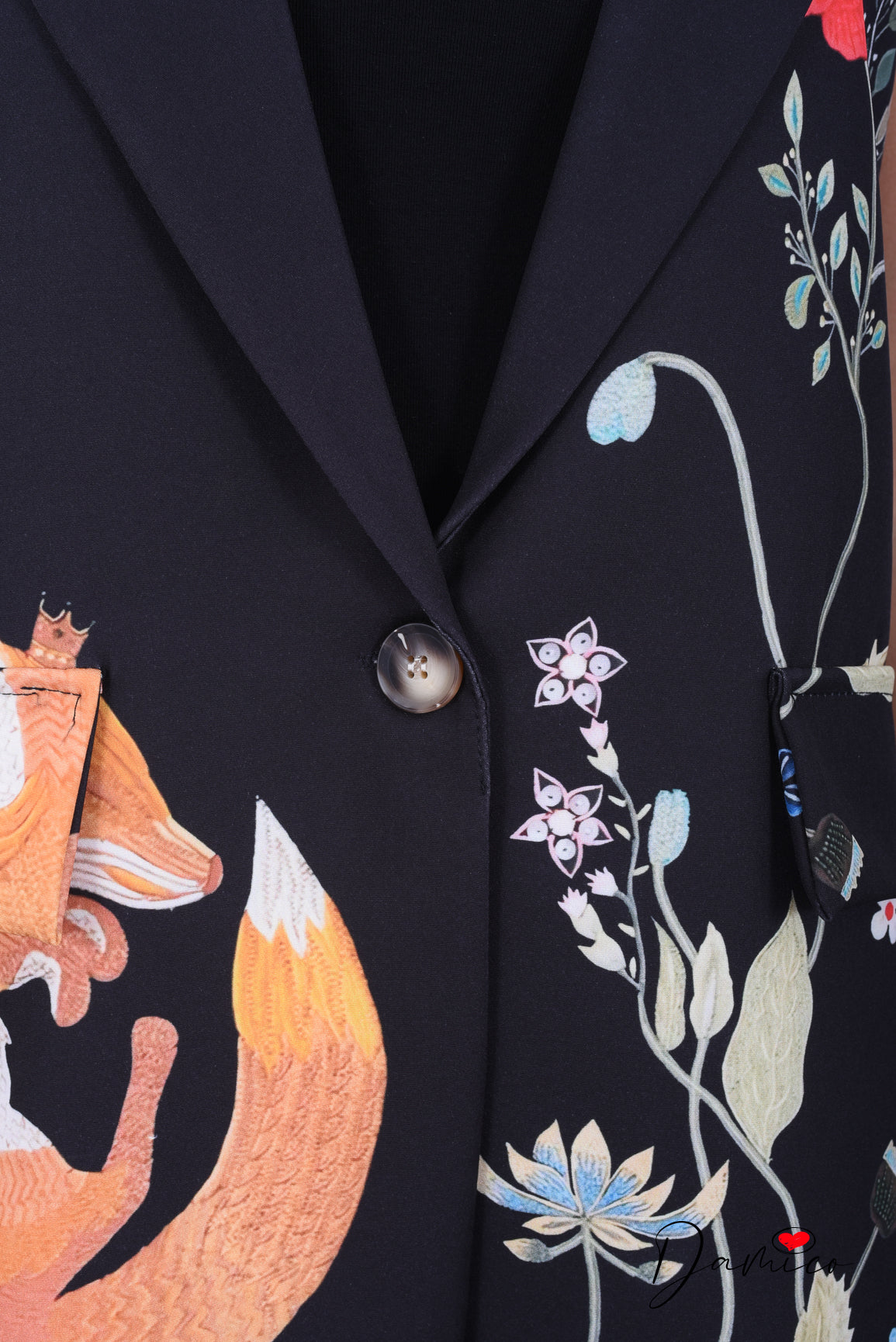 Gilet foxy flower