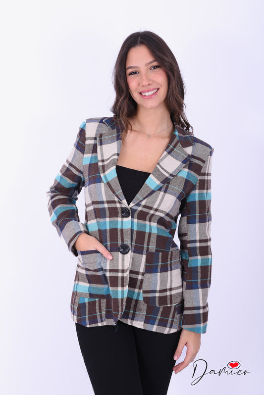 Blazer panno check