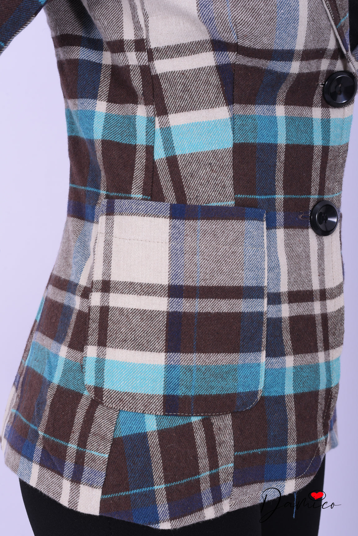 Blazer panno check
