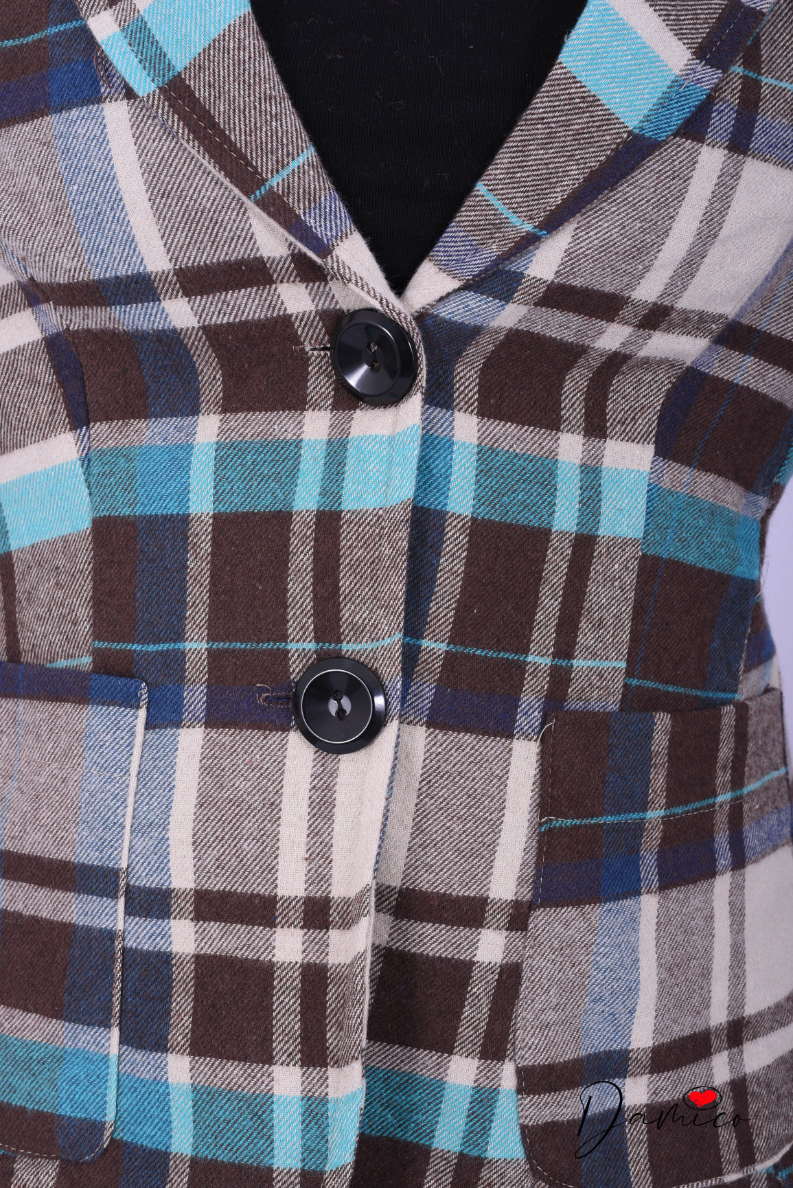 Blazer panno check