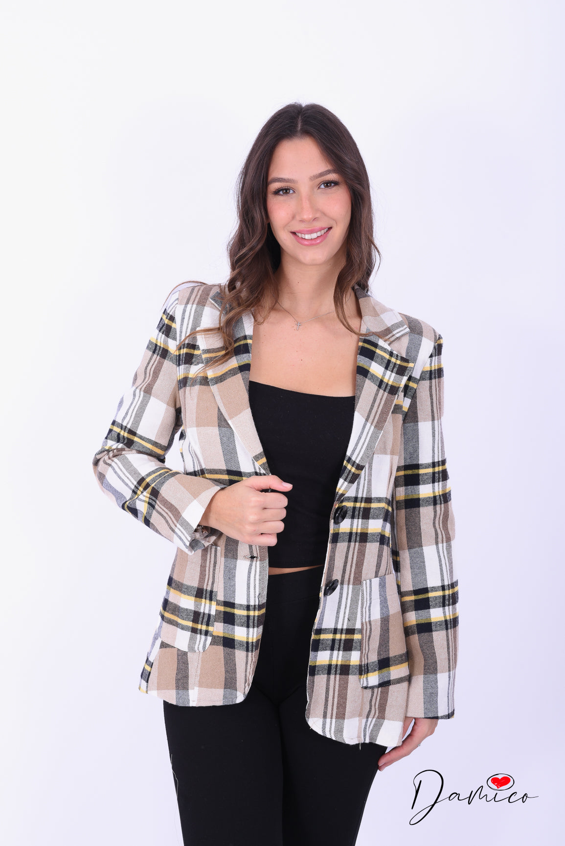 Blazer panno check