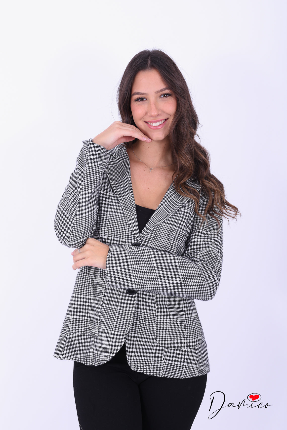 Blazer quadrettini