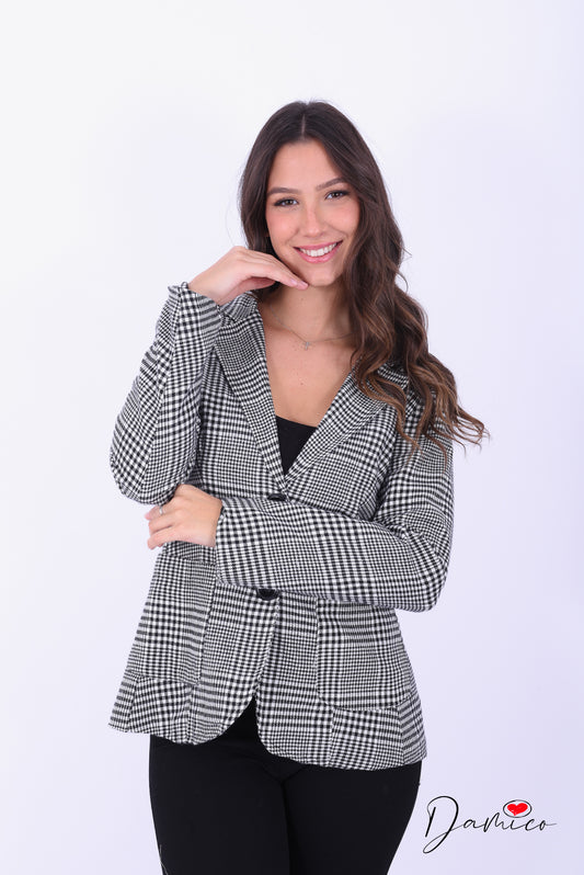Blazer quadrettini