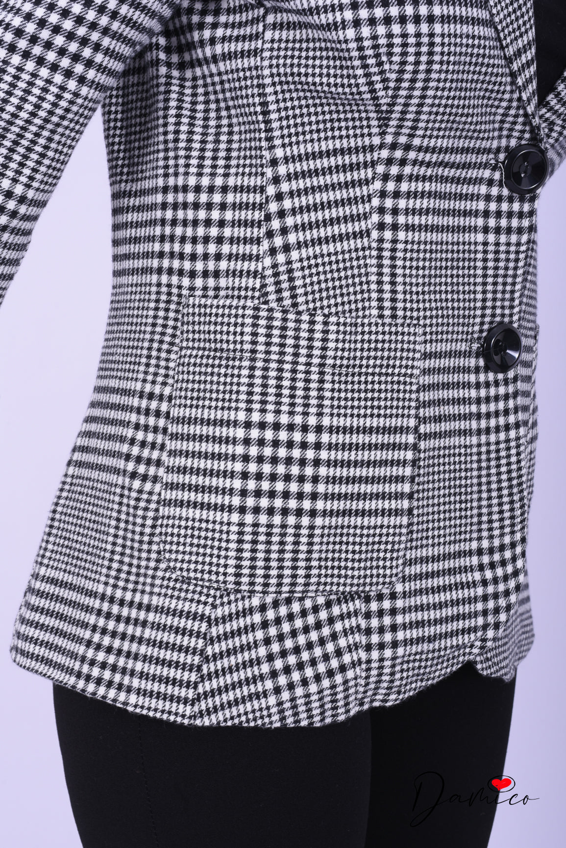Blazer quadrettini