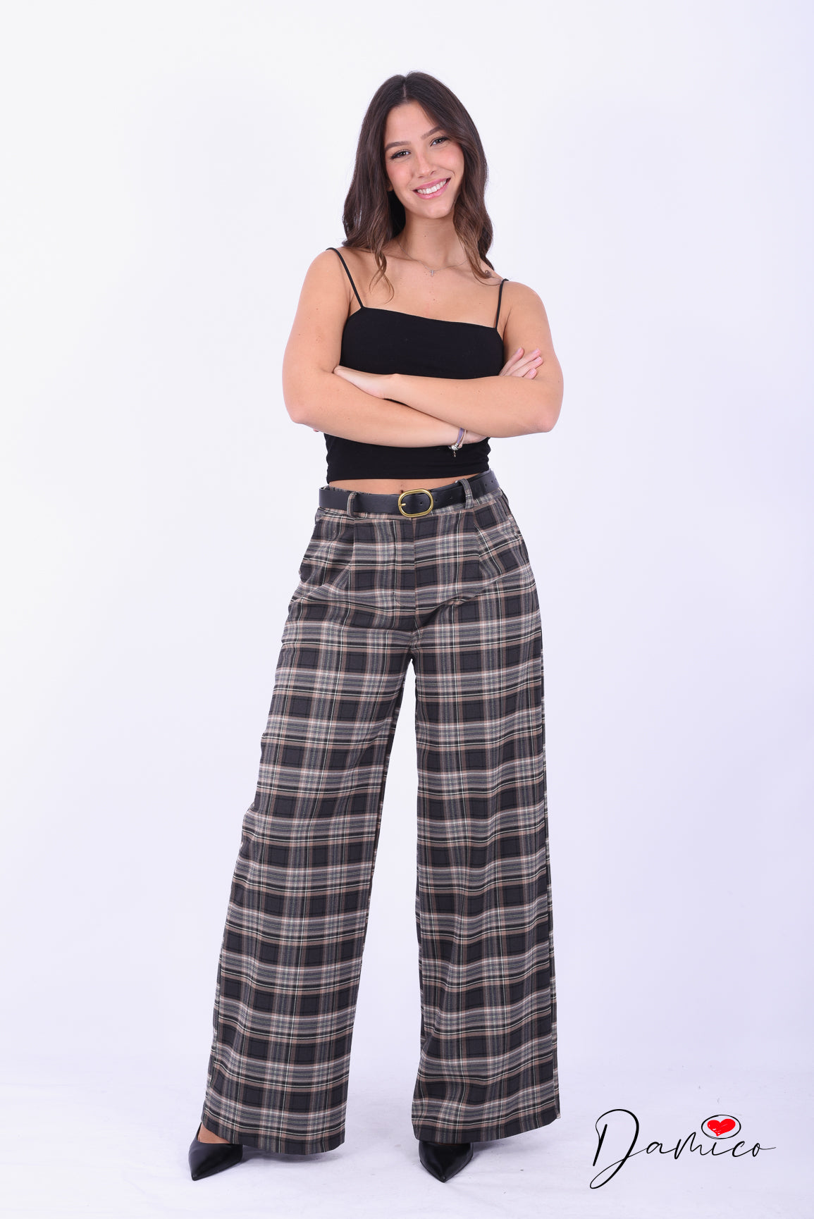 Panta palazzo Tartan