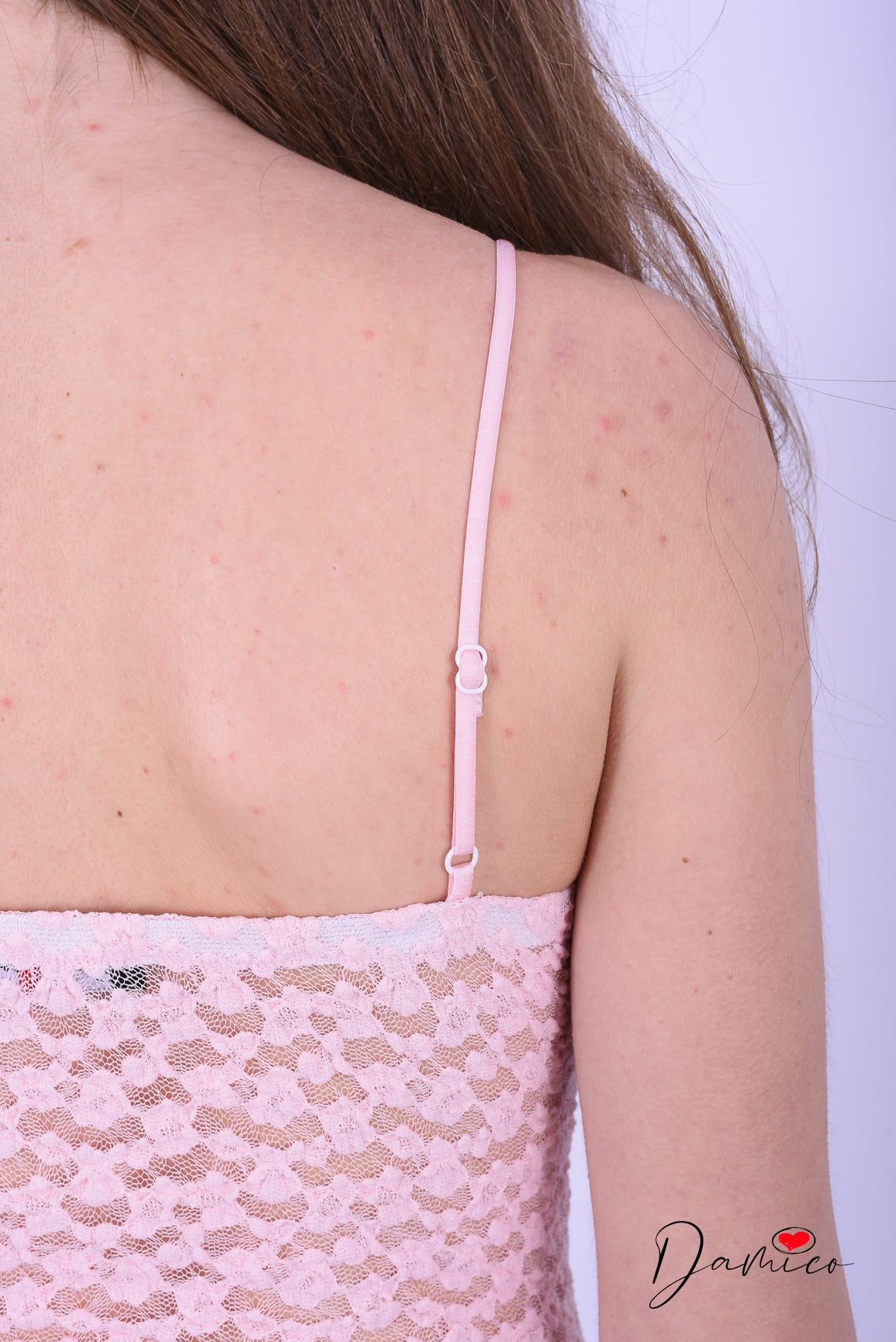 Body V rigida pizzo bubble