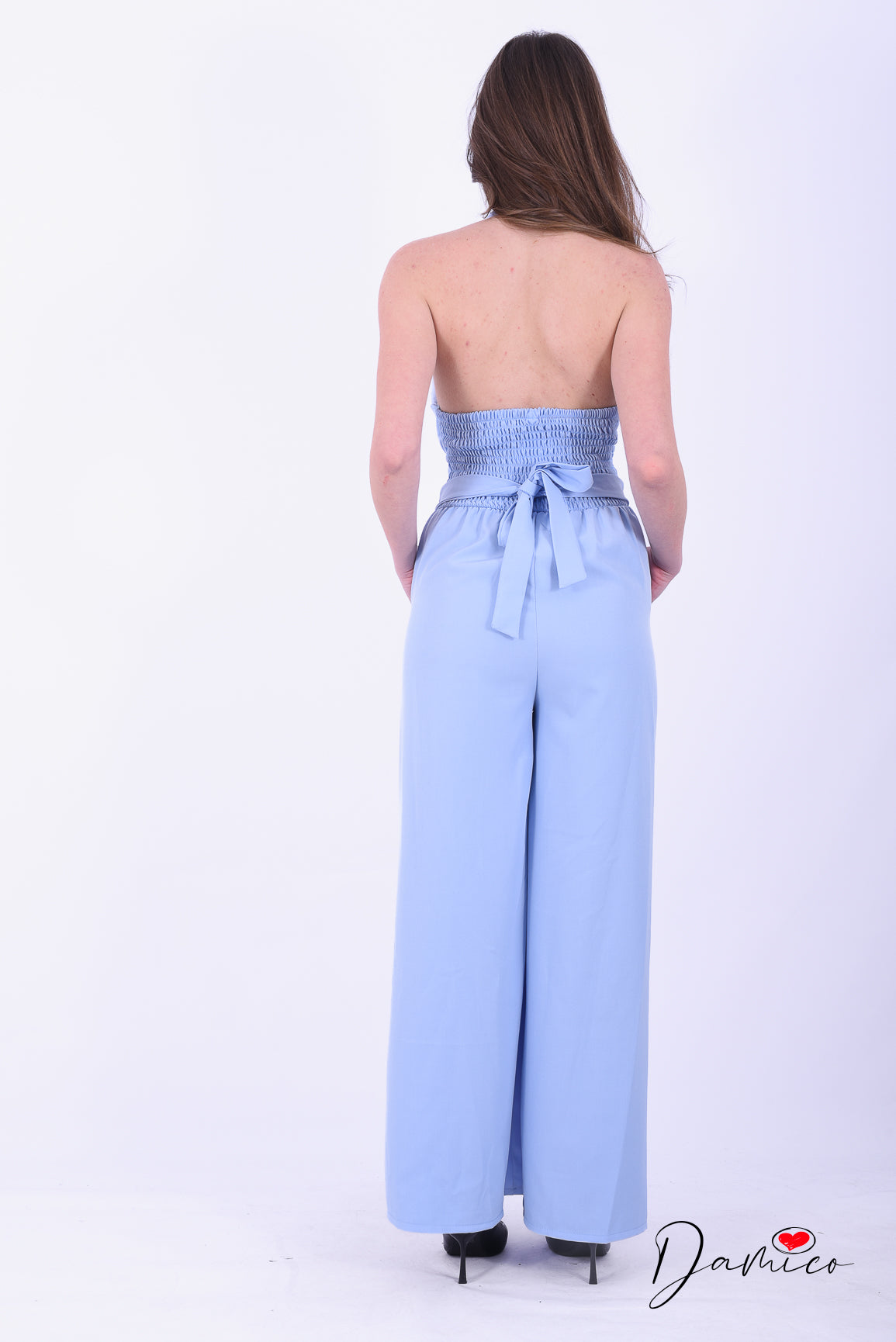 Jumpsuite backless palazzo