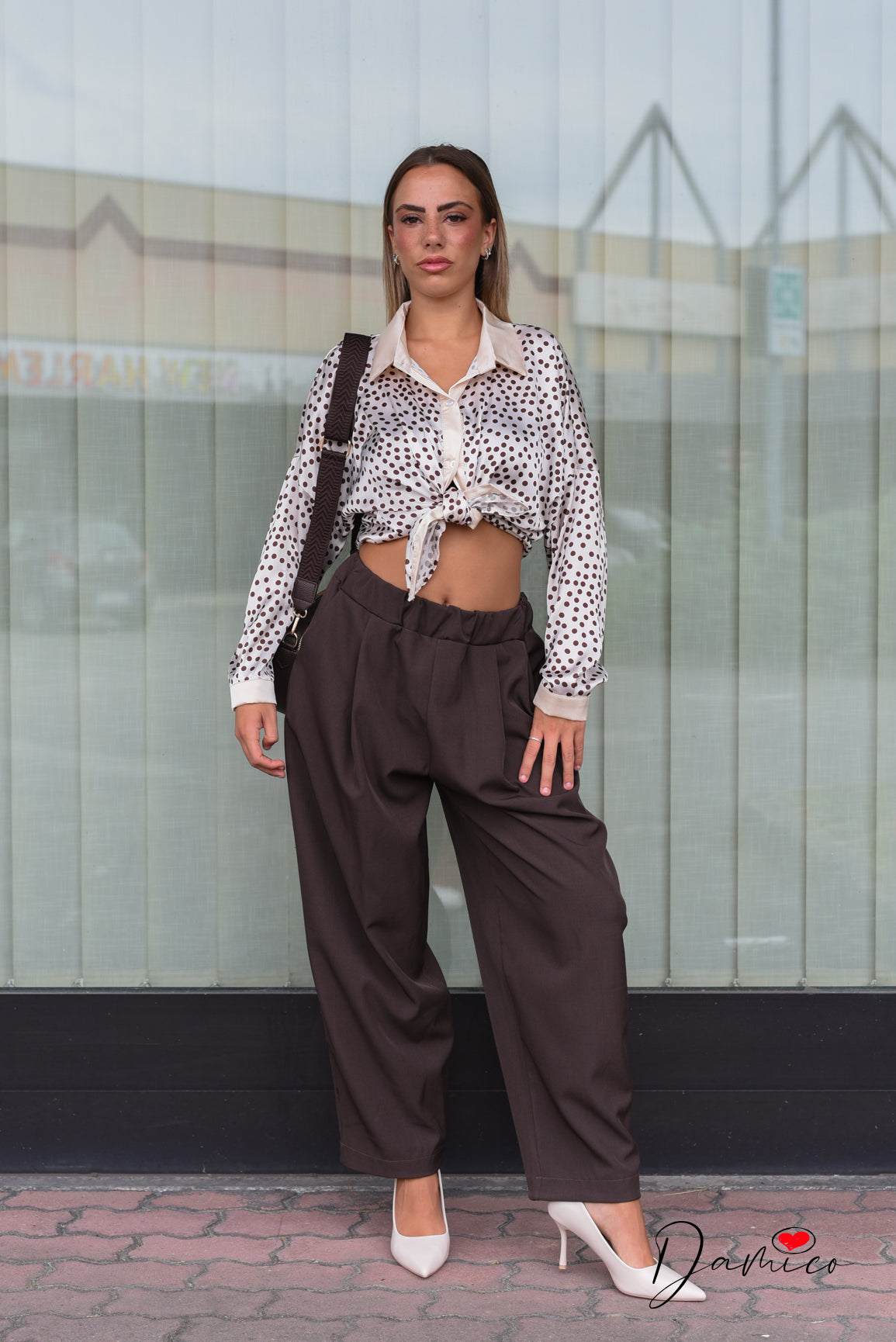 Pantaloni pinces xcpois