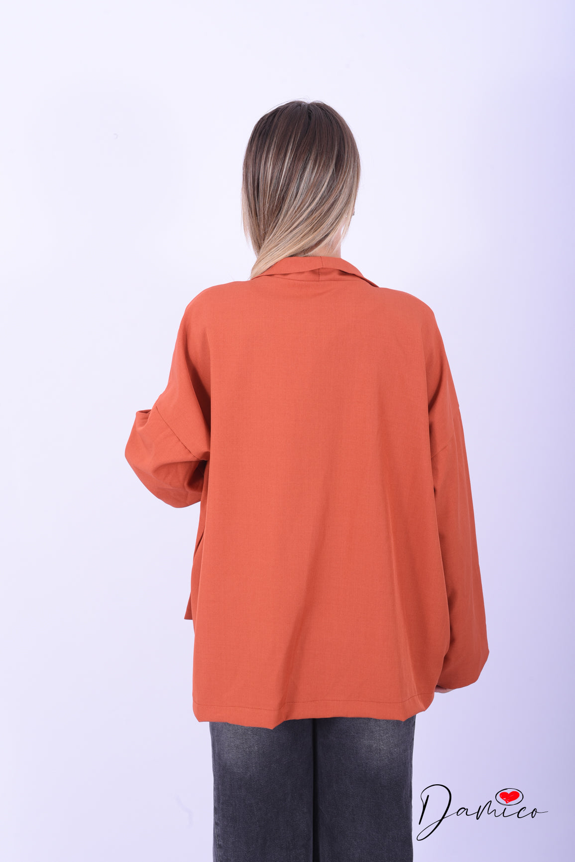 Cardigan aperto fodera pois