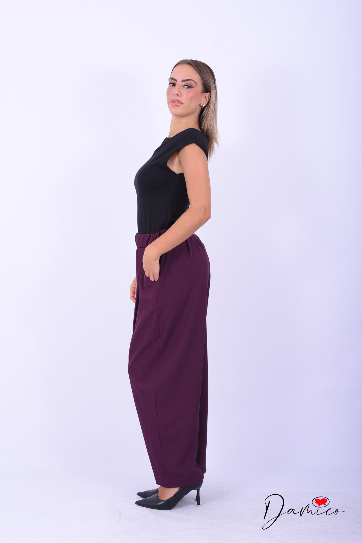 Pantaloni pinces xcpois