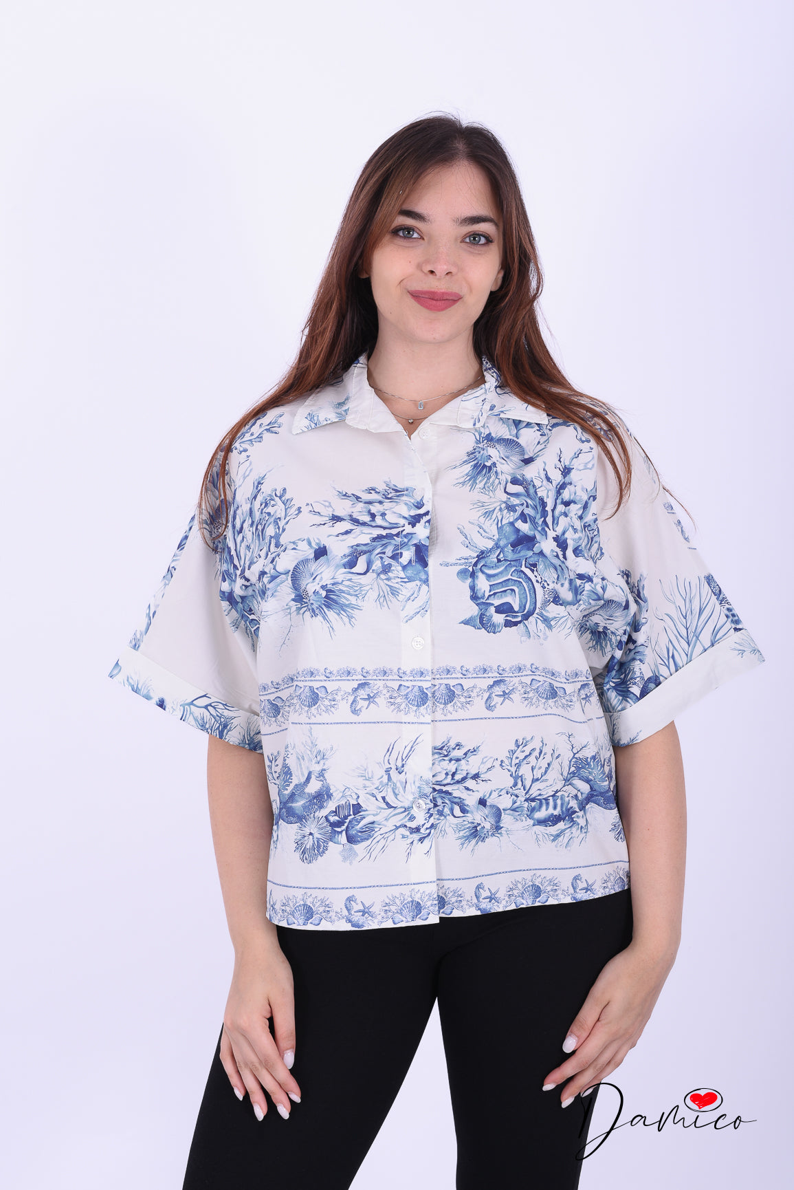 Camicia mc parchment