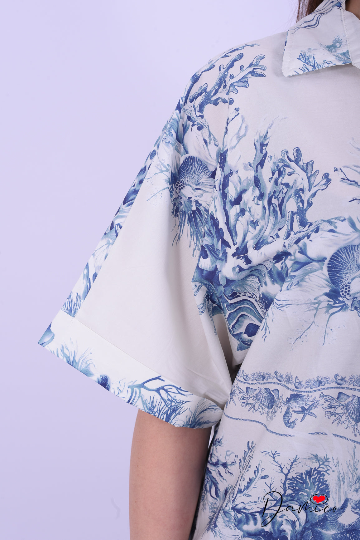 Camicia mc parchment