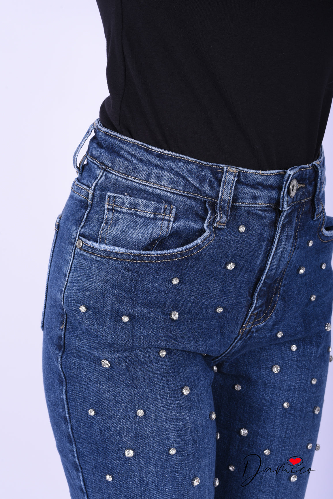Jeans regular diamond