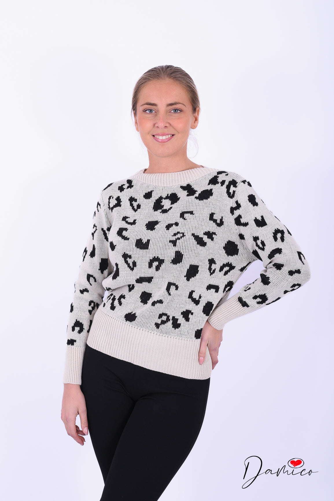 Maglione maculato