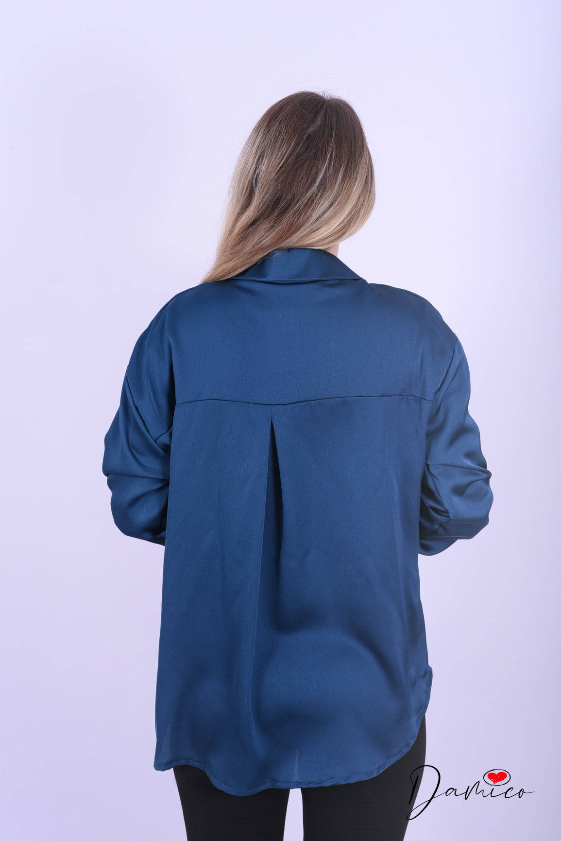 Camicia maniche ripiegate