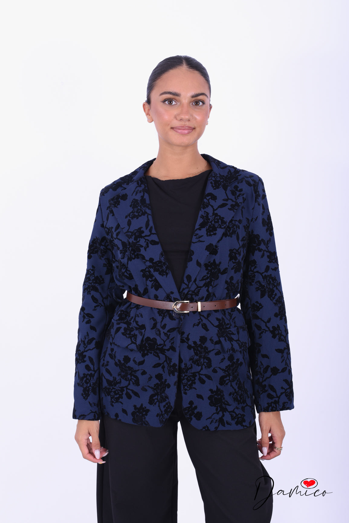 Blazer damascato