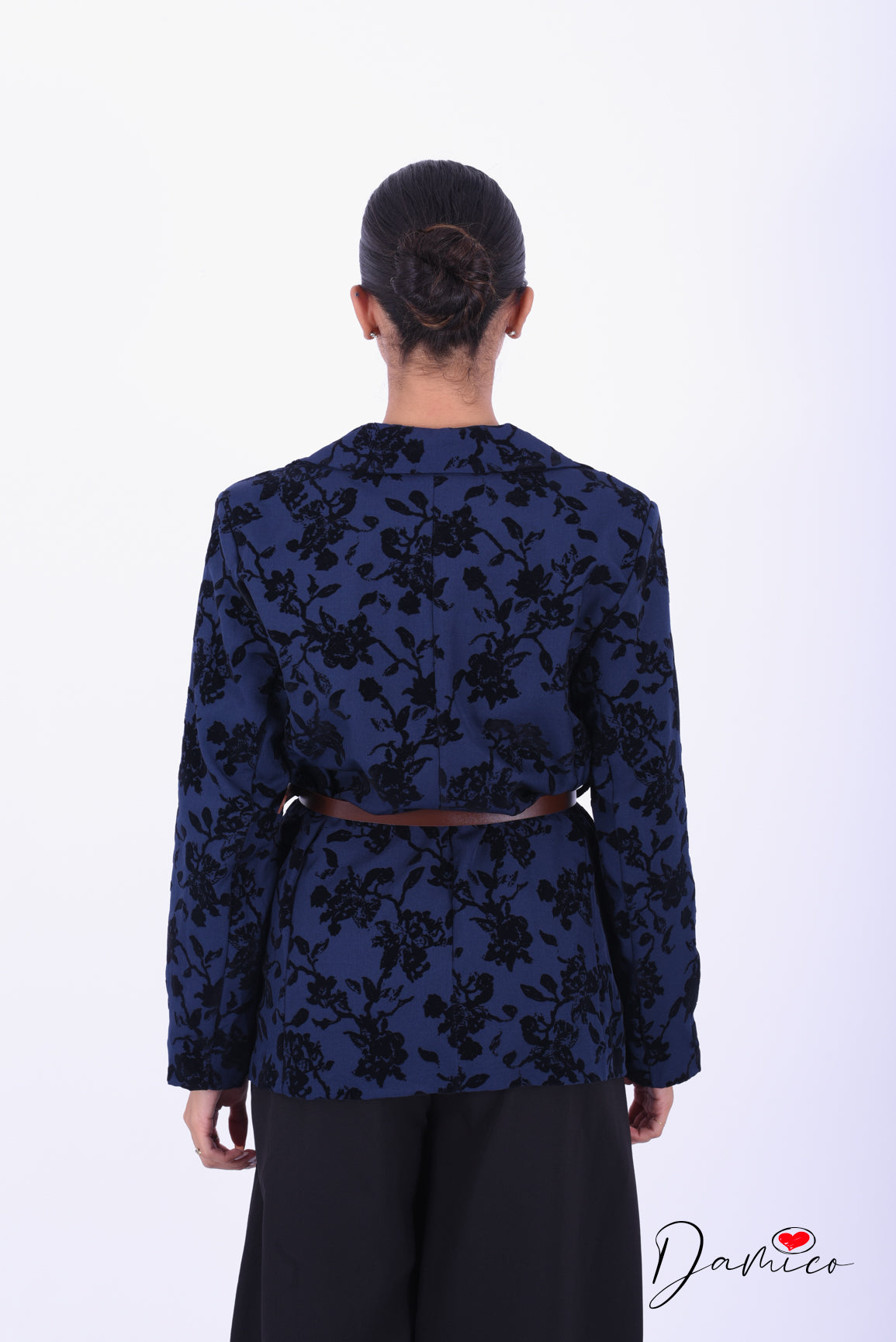 Blazer damascato