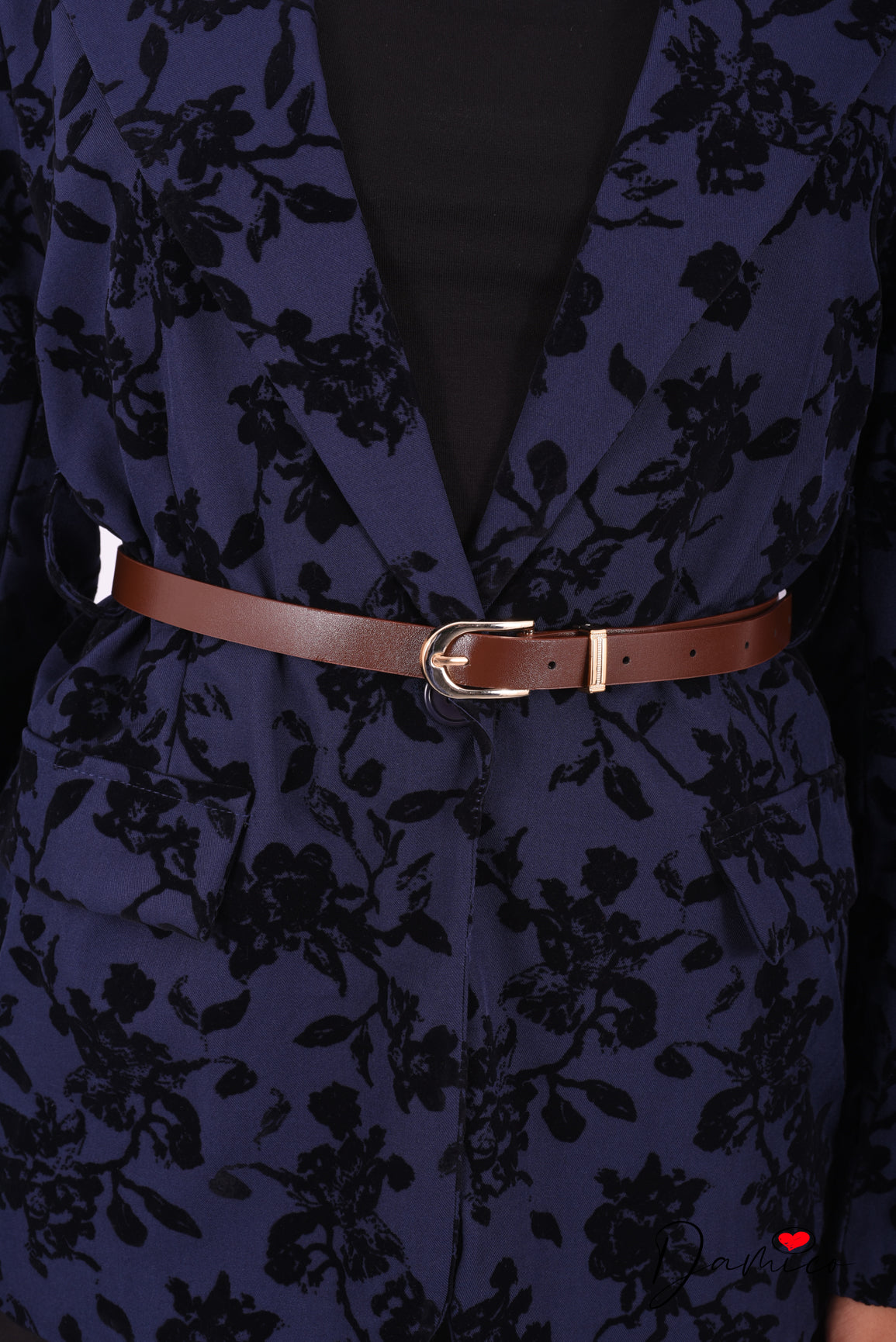 Blazer damascato