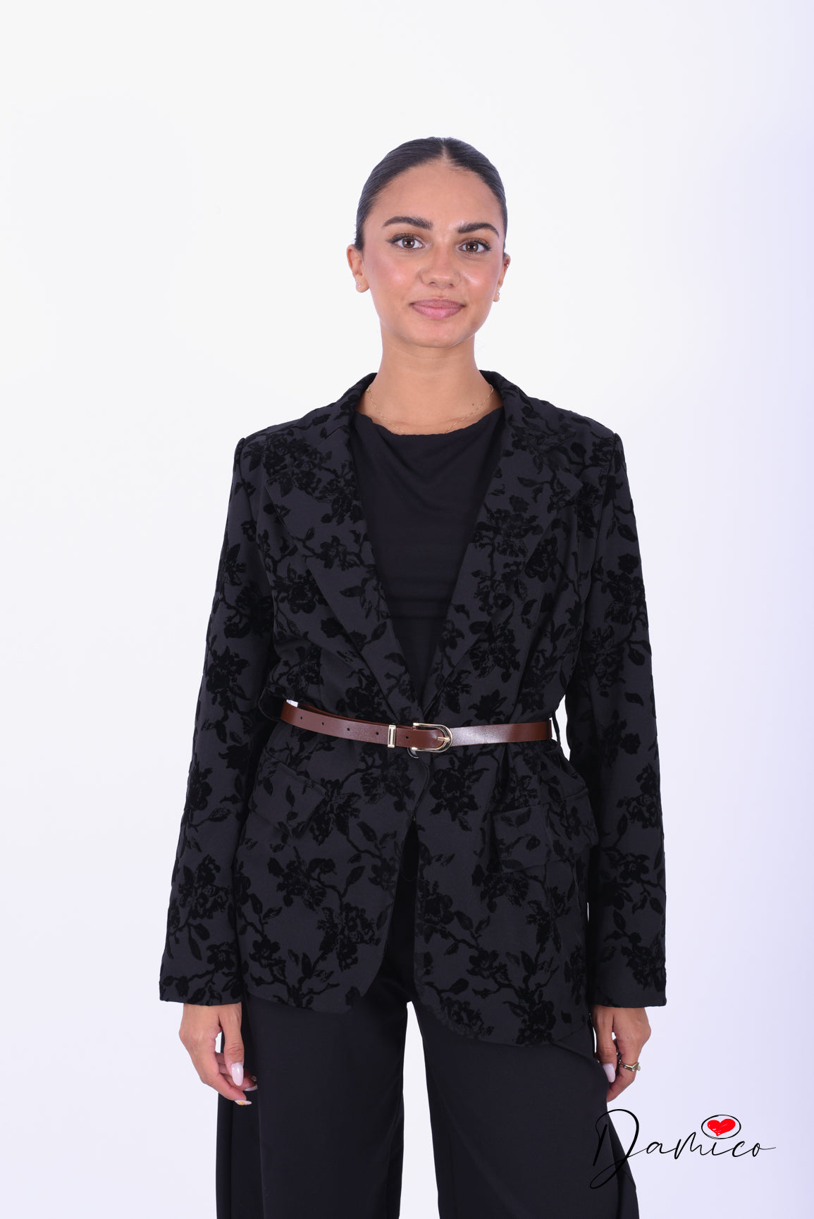 Blazer damascato