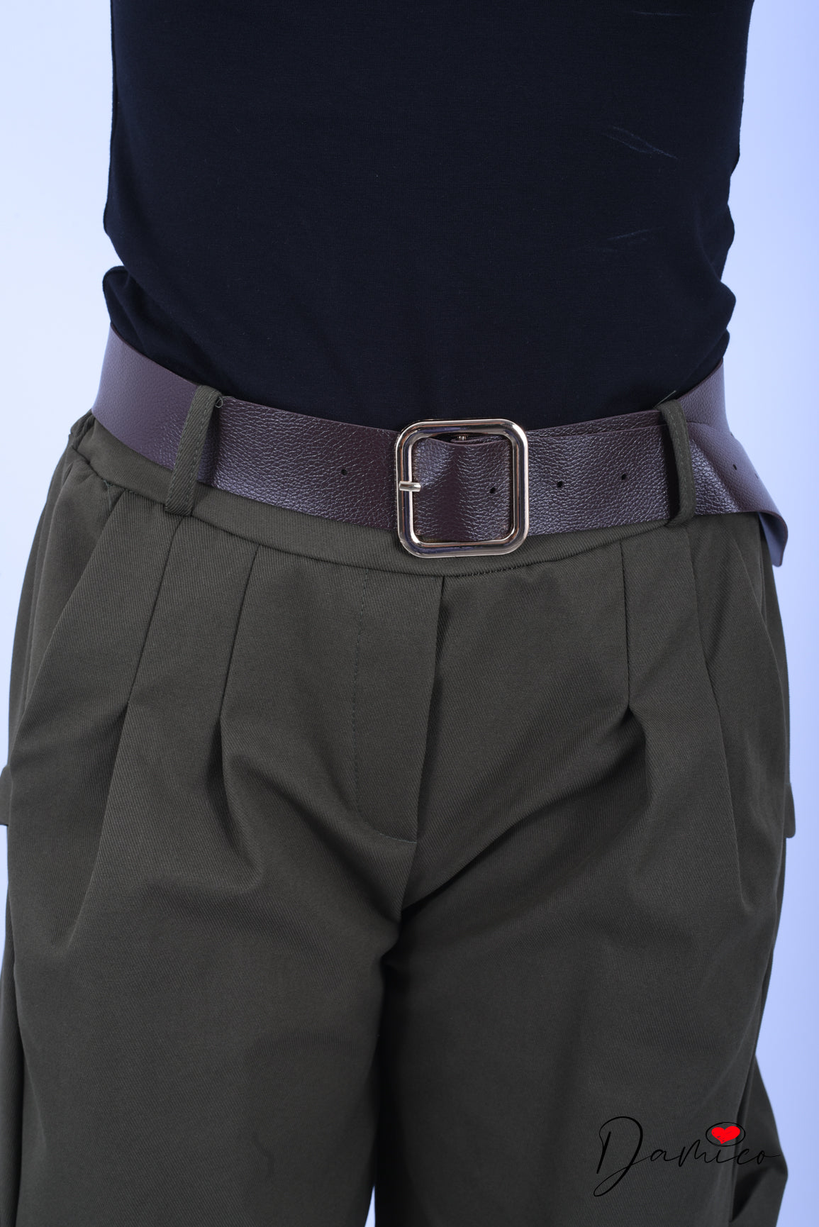 Pantaloni multipinces barrel