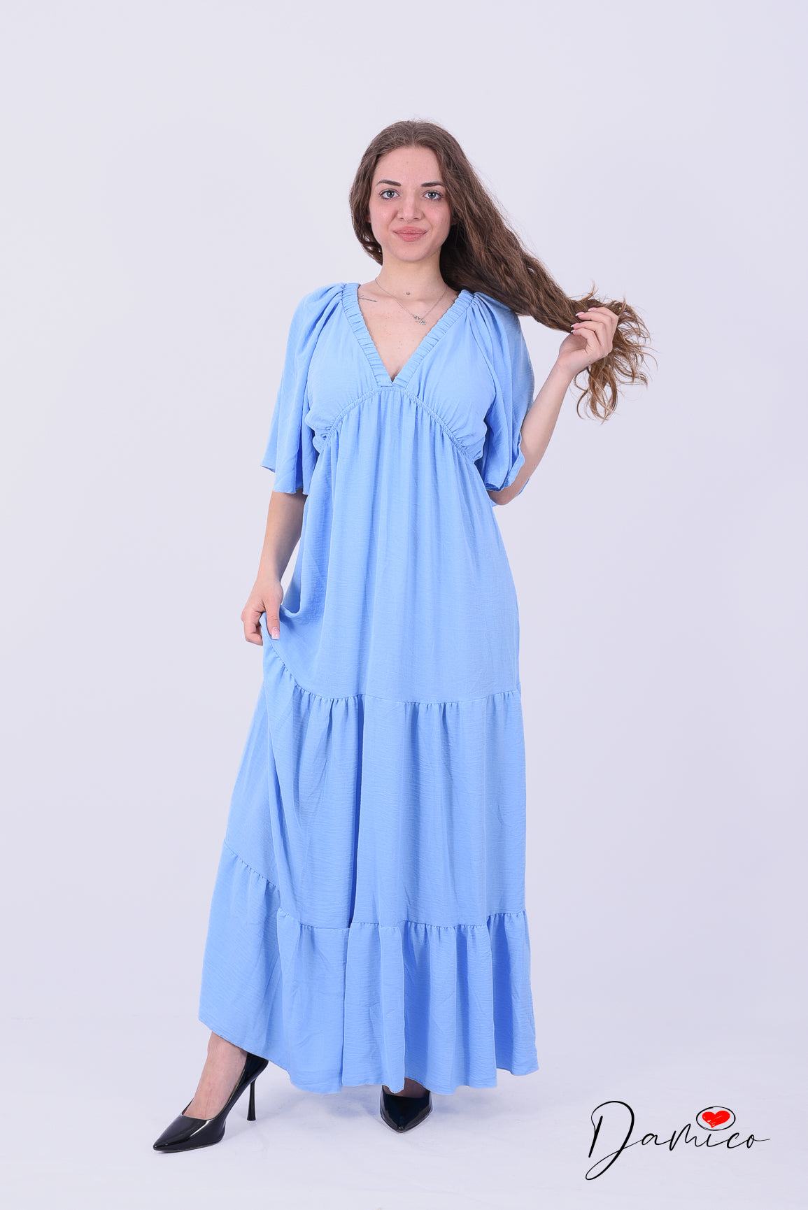 Abito balza backless