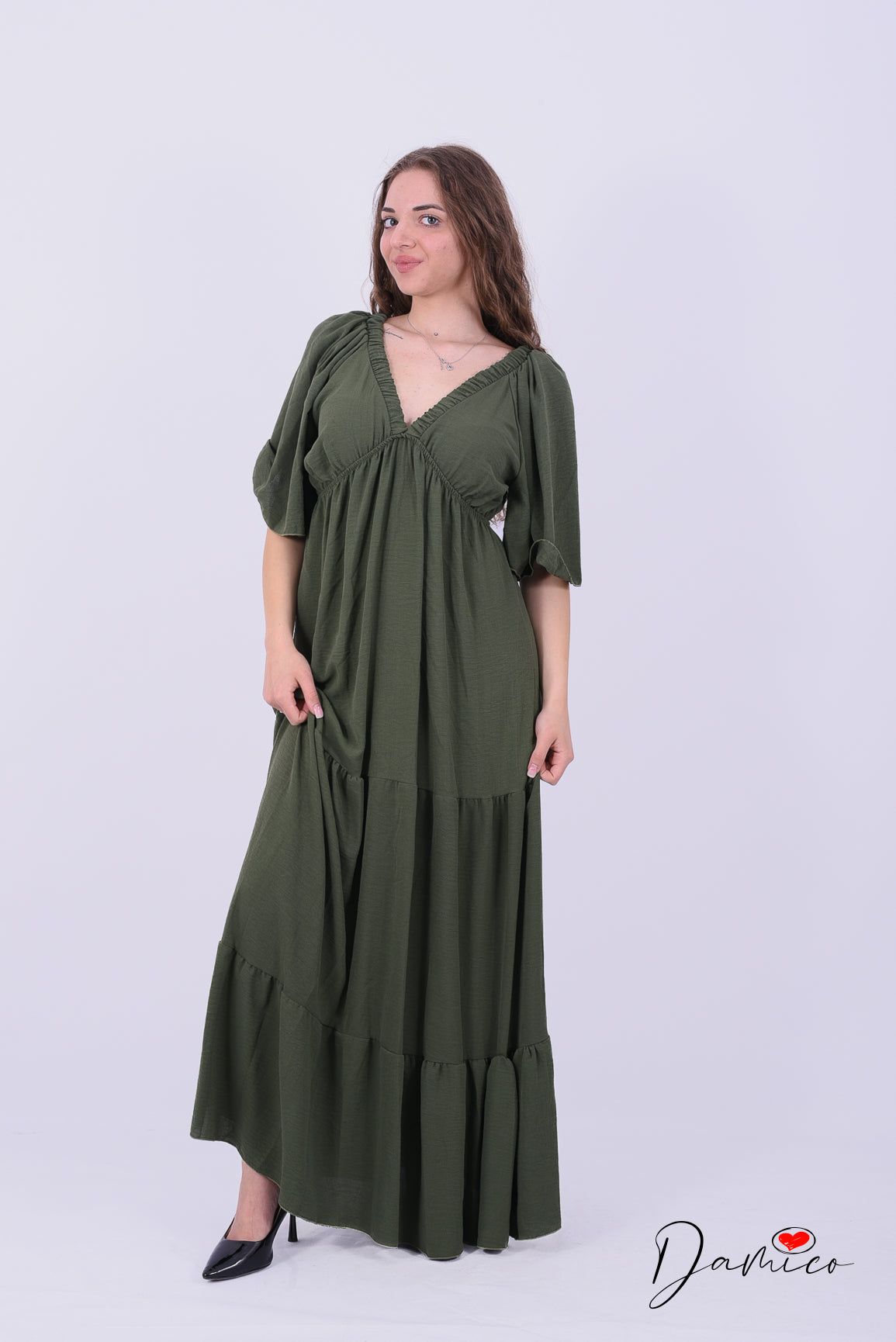 Abito balza backless