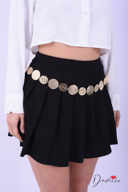 Collana double hammered circles