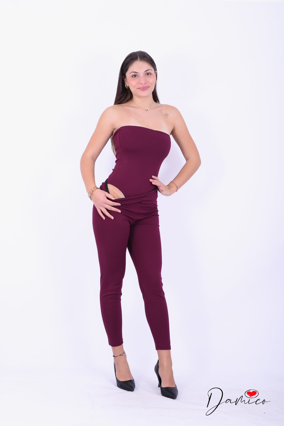 Completo aderente con body