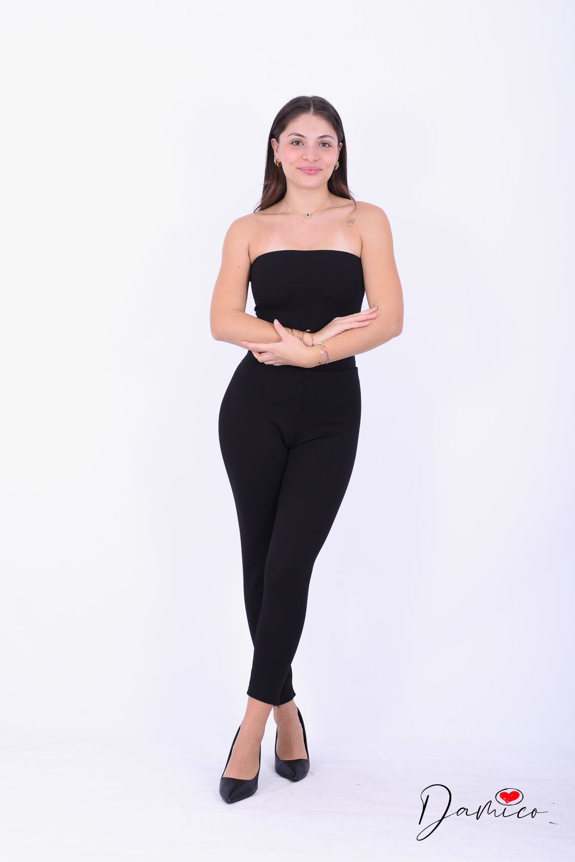 Completo aderente con body