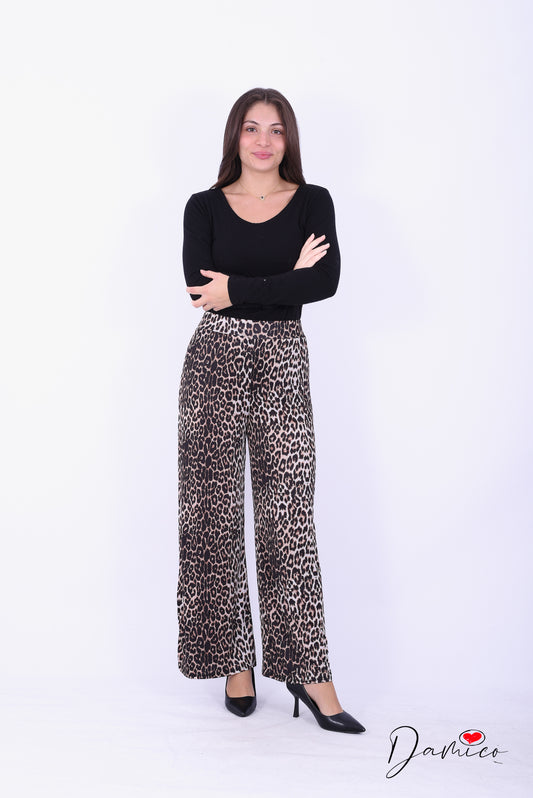 Panta leggins leopardato