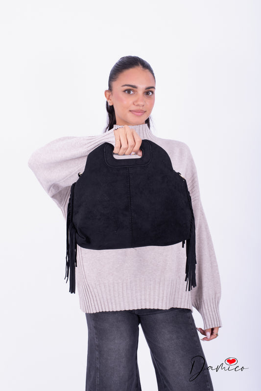 Borsa suede boho chic