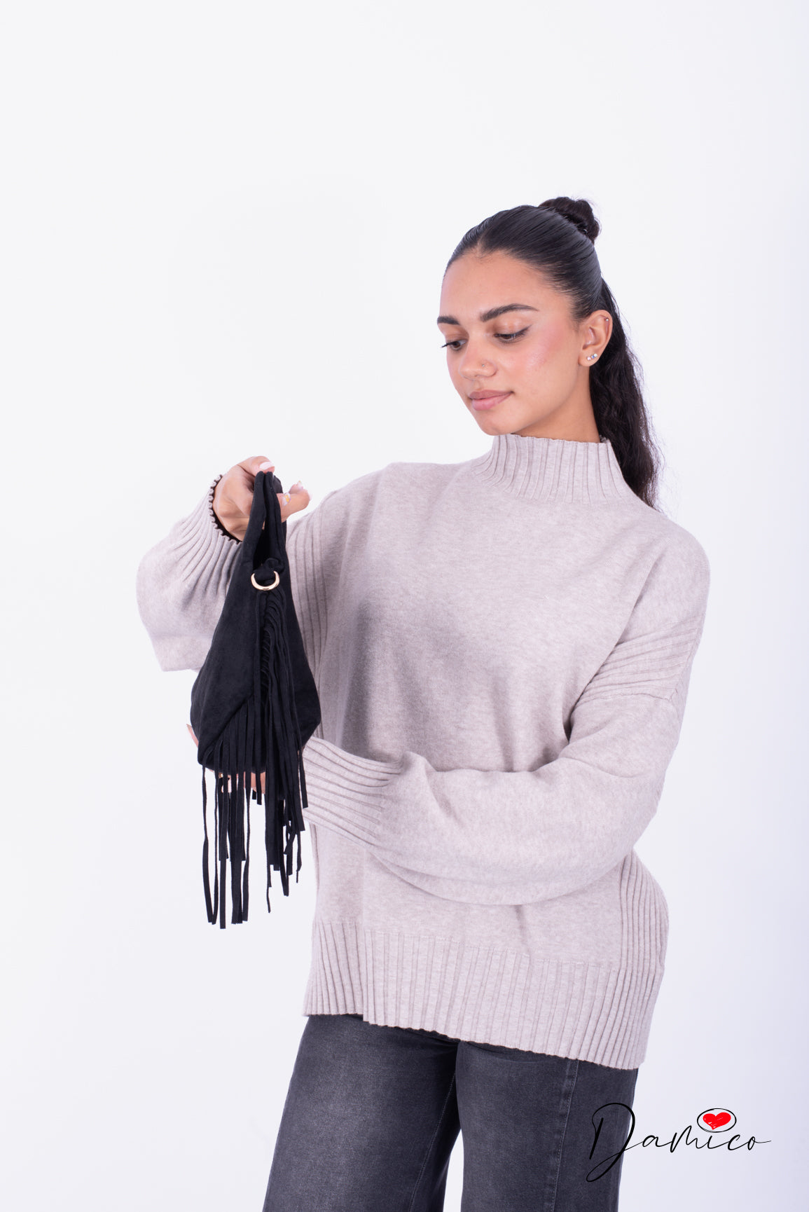 Borsa suede boho chic