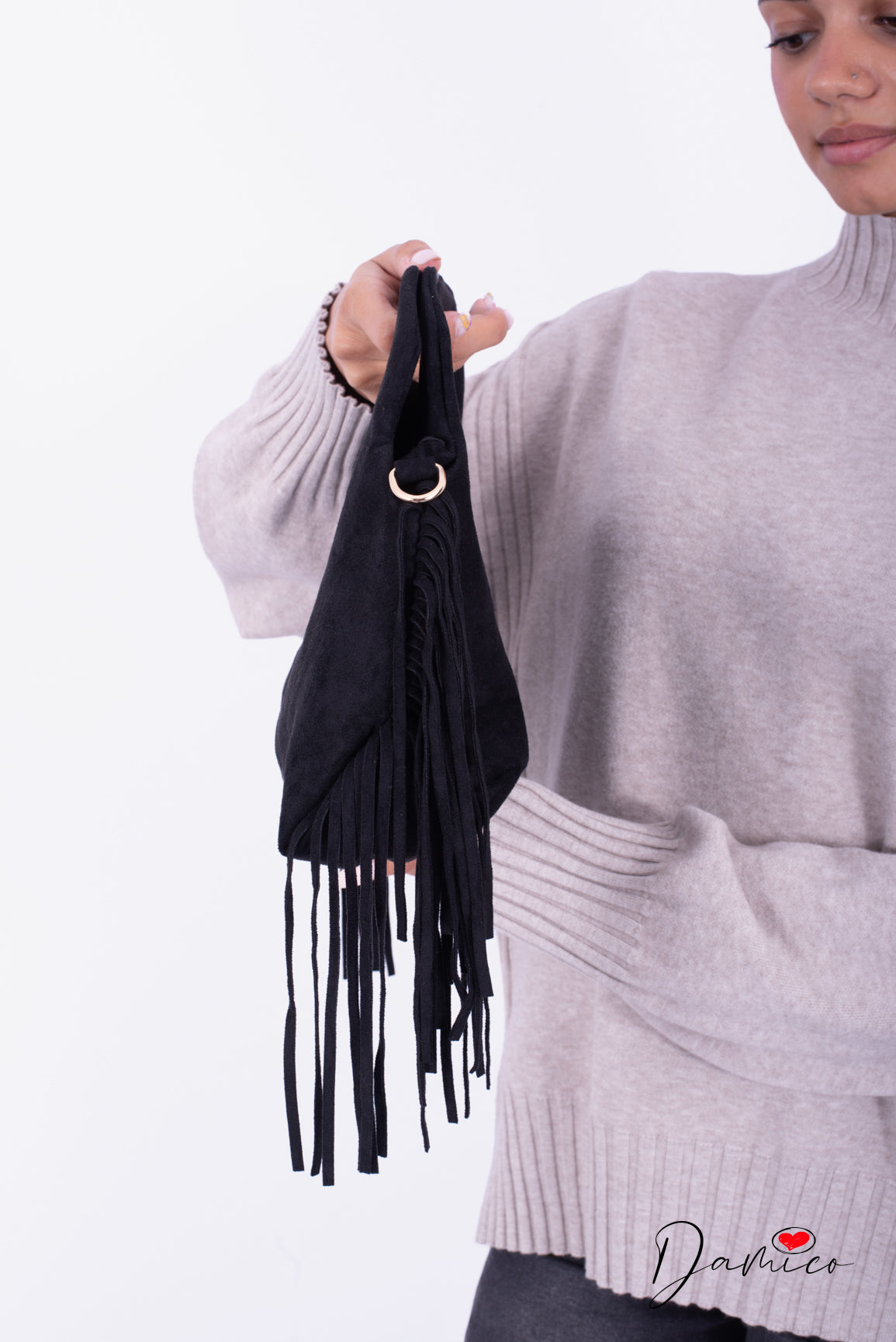 Borsa suede boho chic