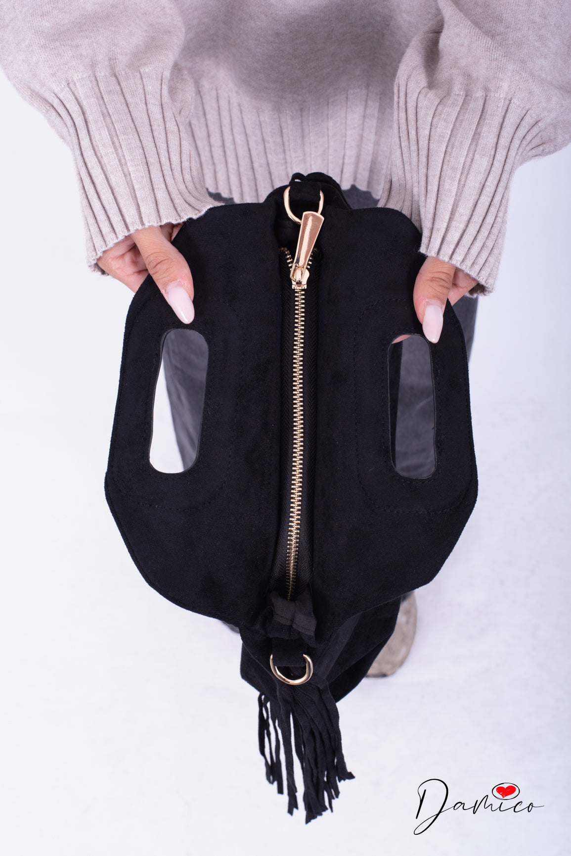 Borsa suede boho chic