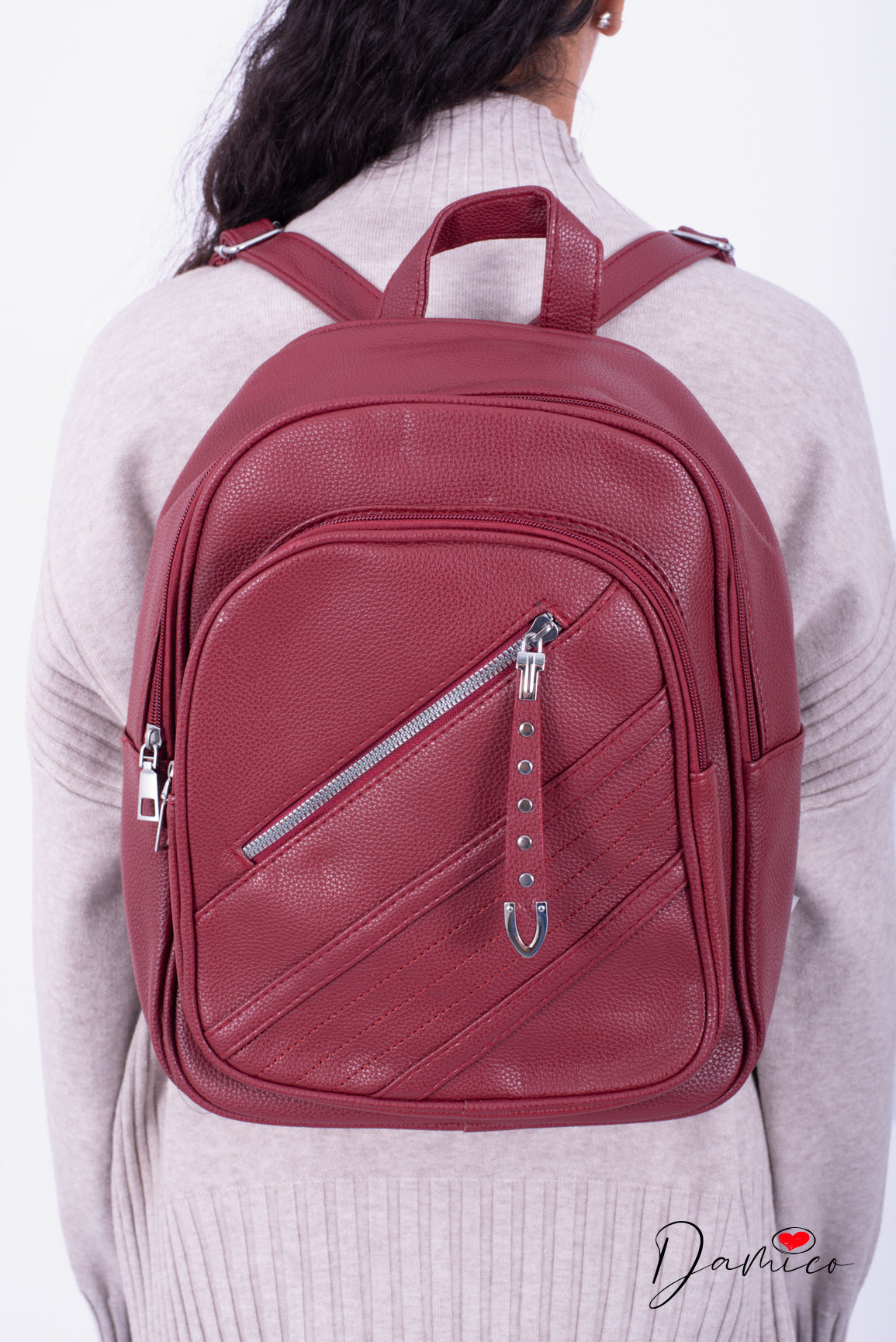 Zaino multizip oblique details (borsa)