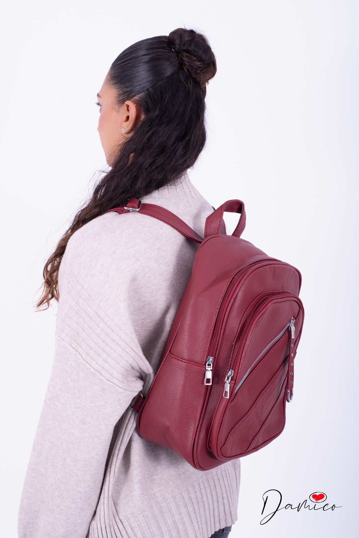 Zaino multizip oblique details (borsa)