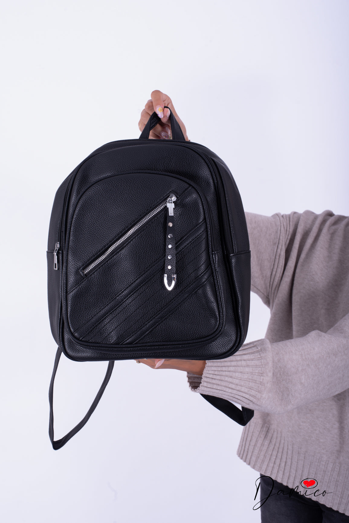 Zaino multizip oblique details (borsa)