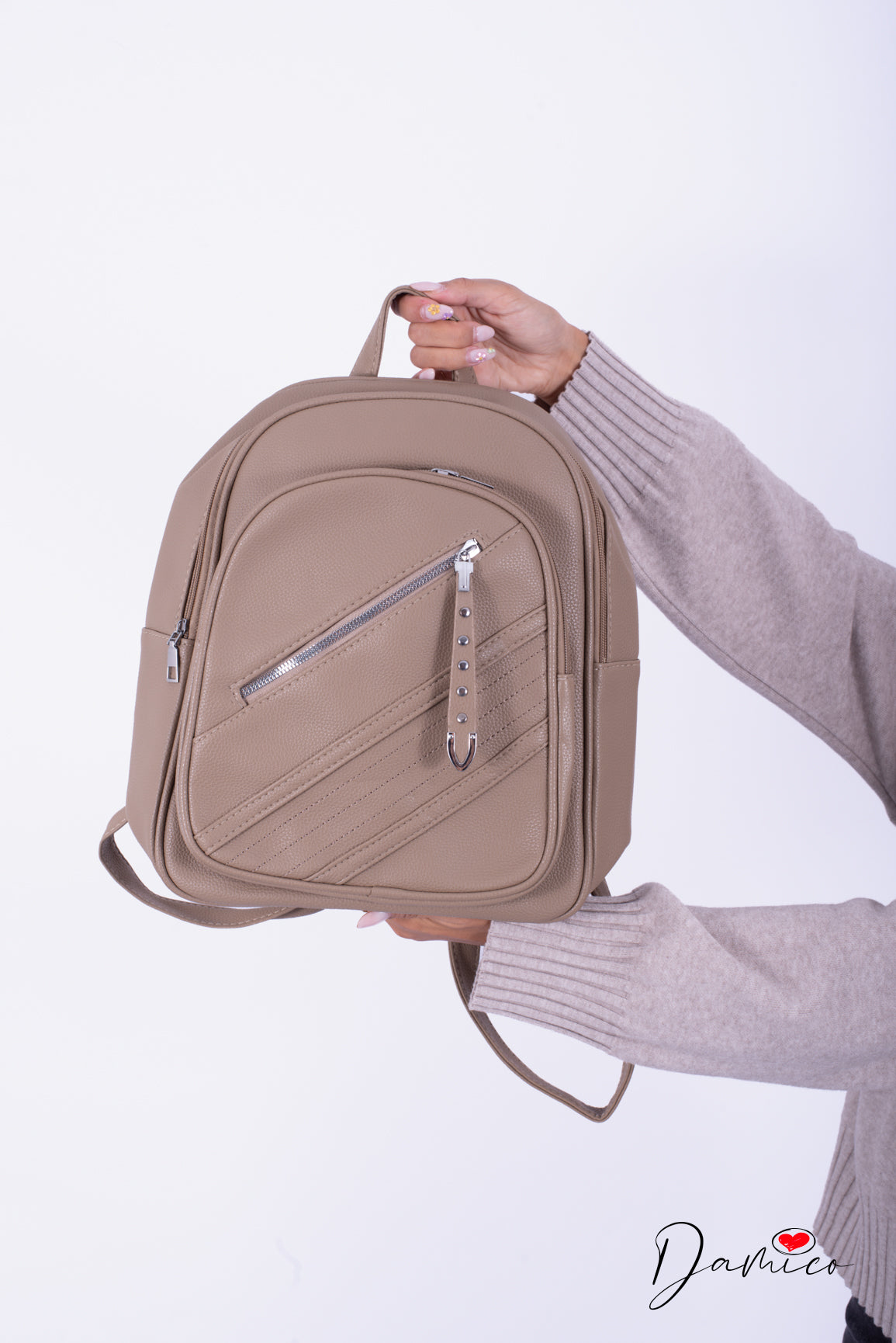 Zaino multizip oblique details (borsa)