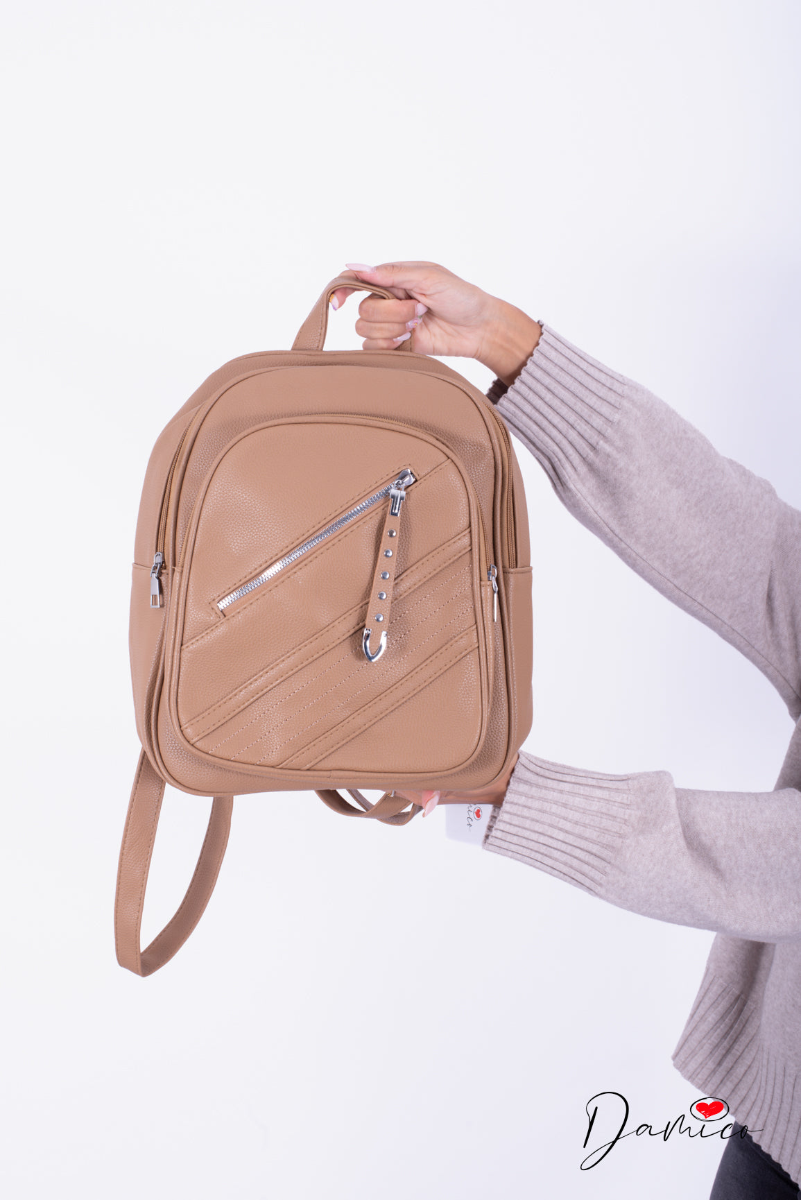 Zaino multizip oblique details (borsa)