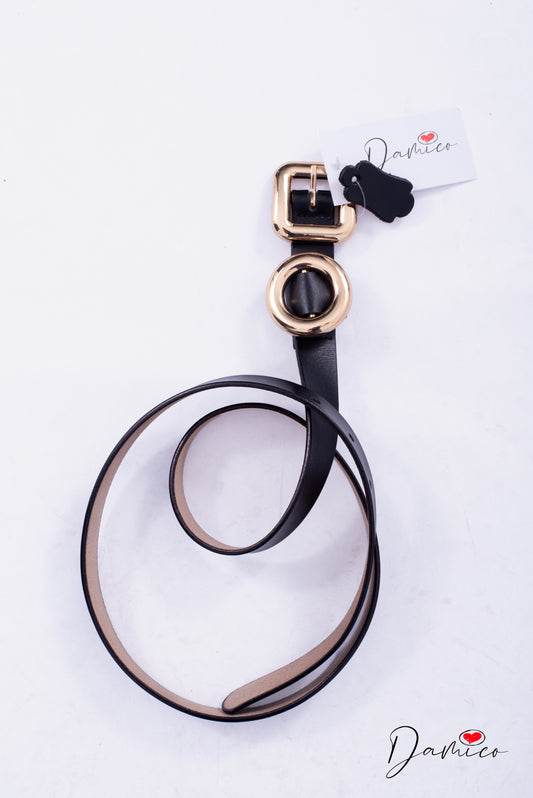 Cintura nera circle&square